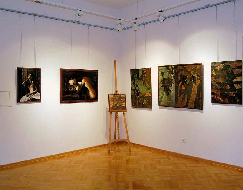 Zdjęcie z wystawy u Attavantich - Jarosław listopad 2009